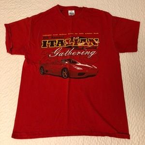 Italian Gathering car show shirt